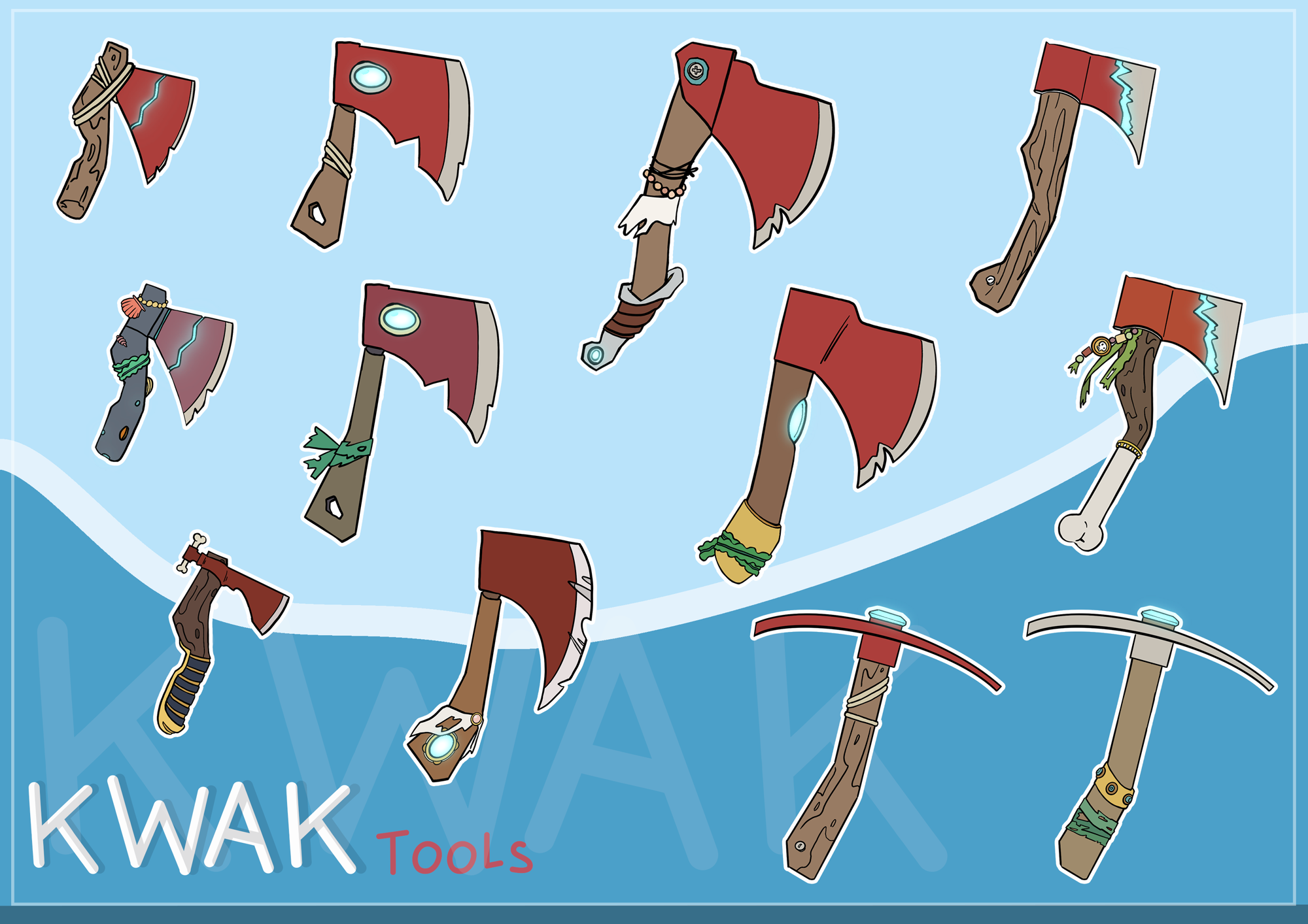 Jolly Island · design tools and concept work