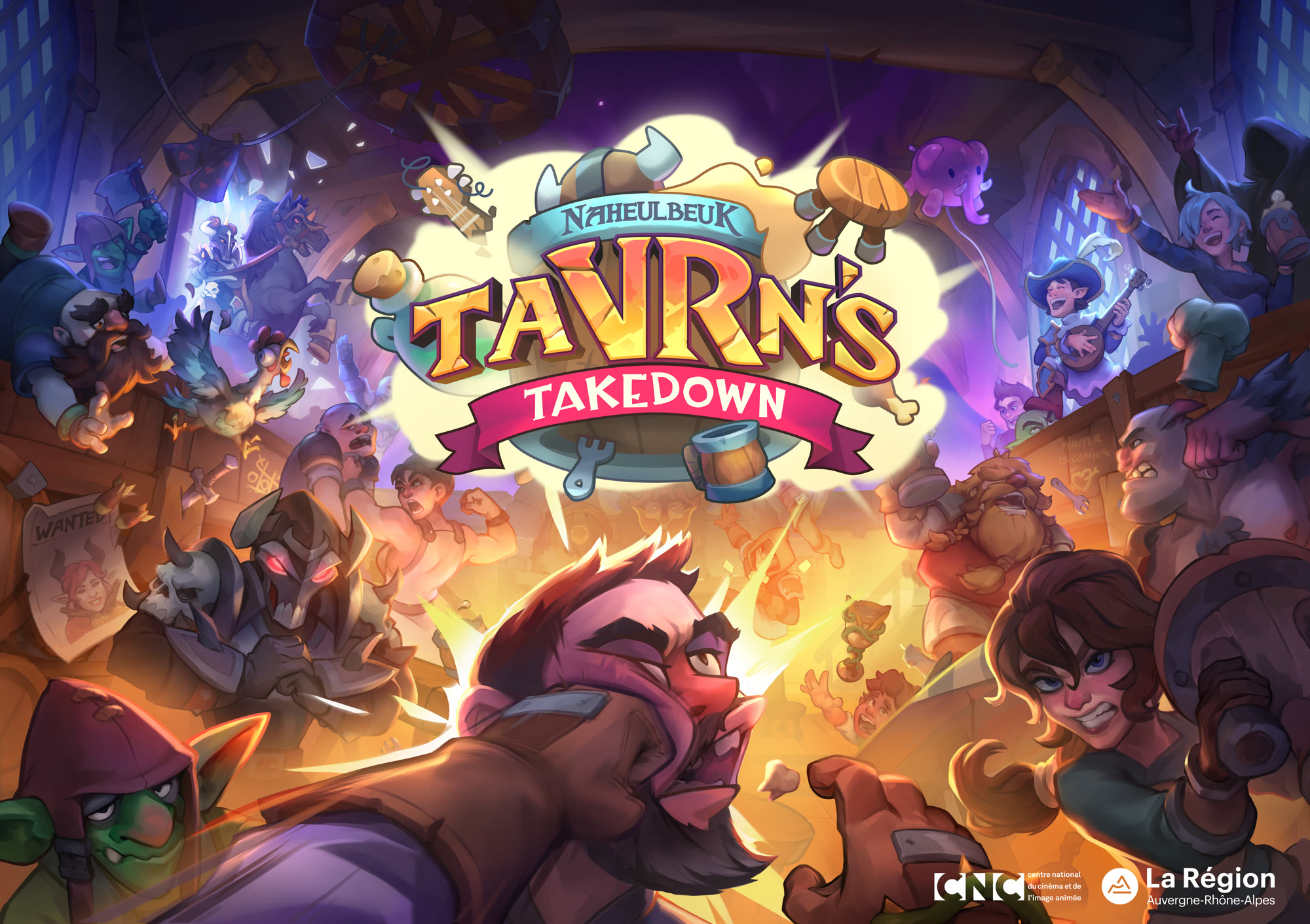 TaVRn's Takedown: Naheulbeuk · key art