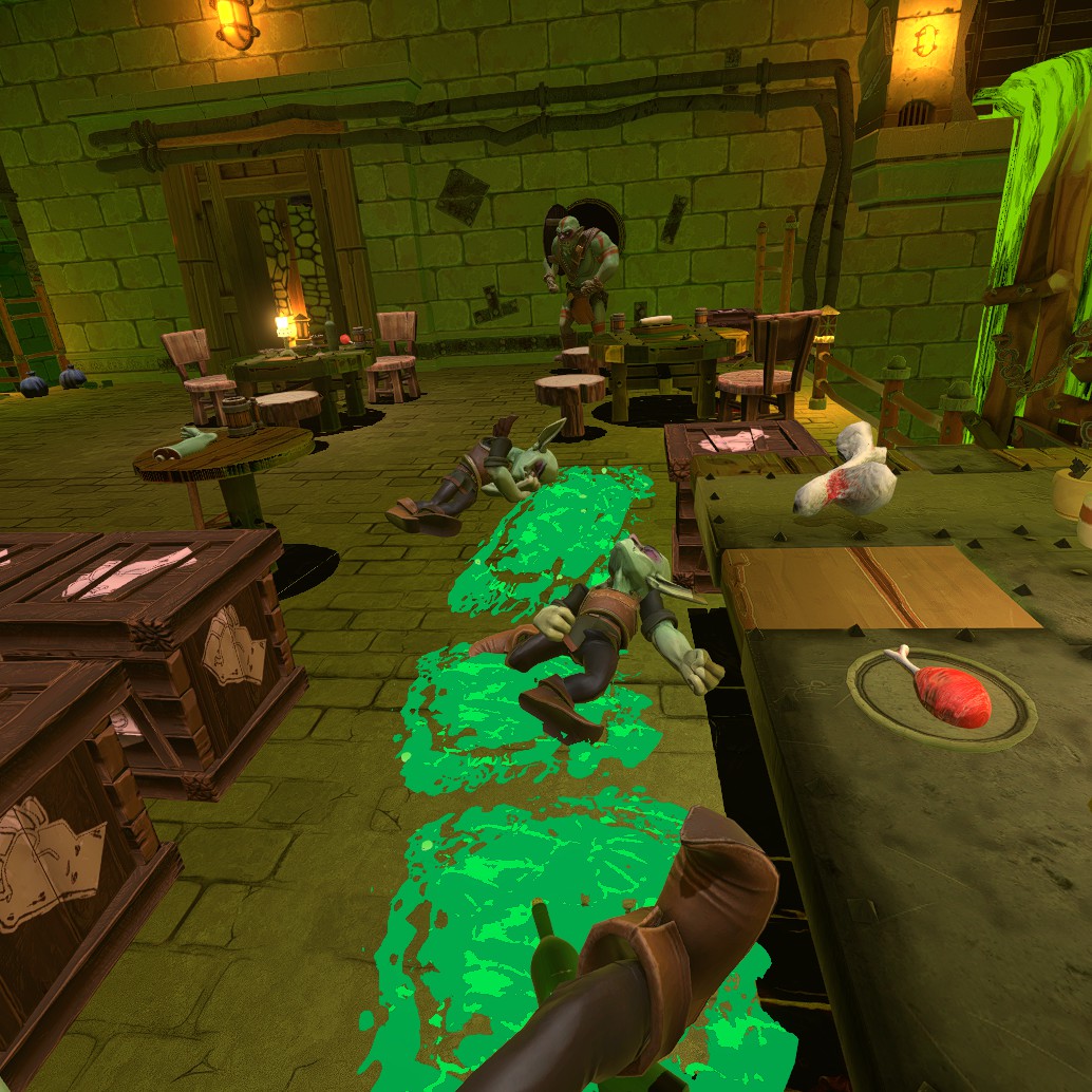 TaVRn's Takedown: Naheulbeuk · poison-dash mechanic