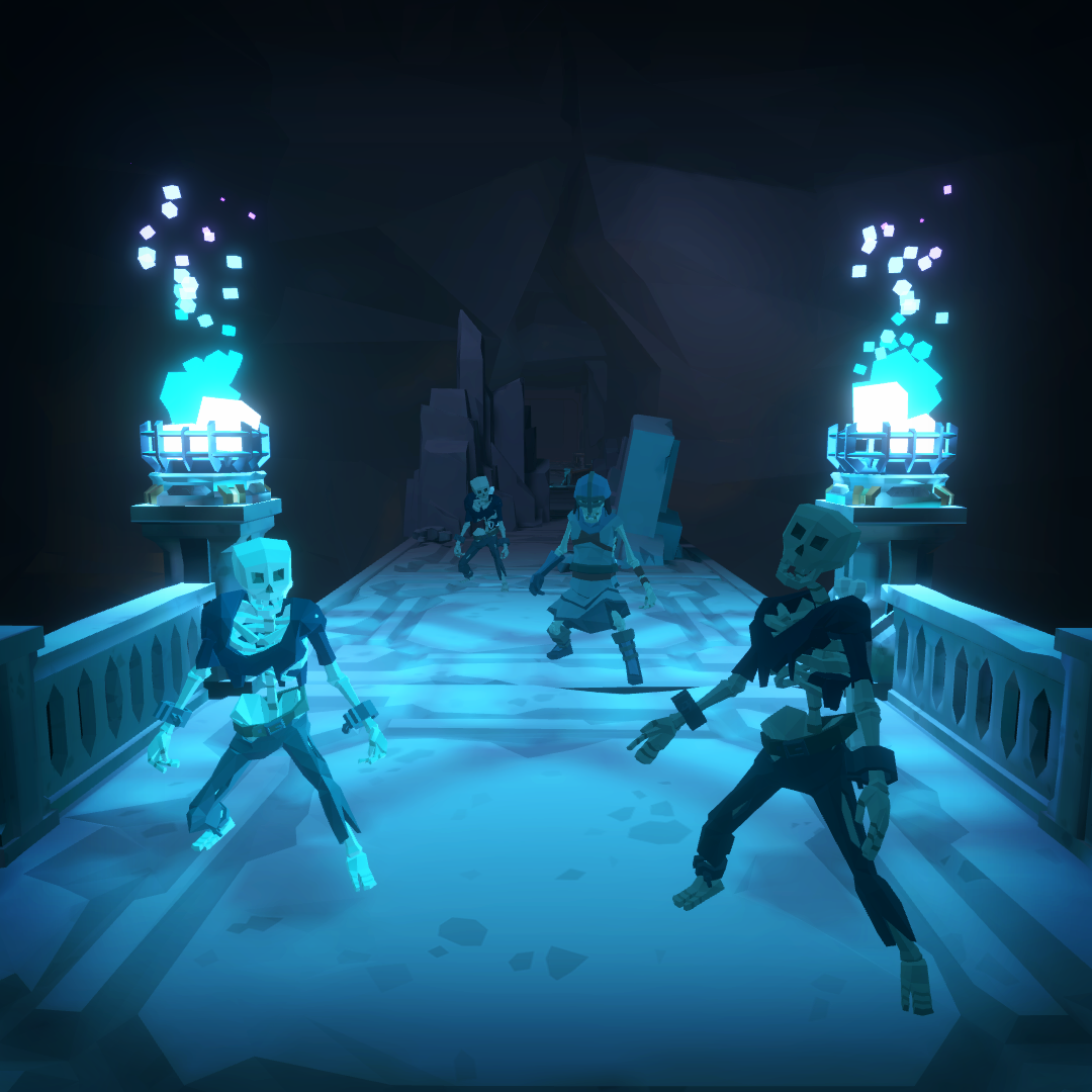 Rune Tales: Underground · Zone 1 Survivors' Camp final dressing