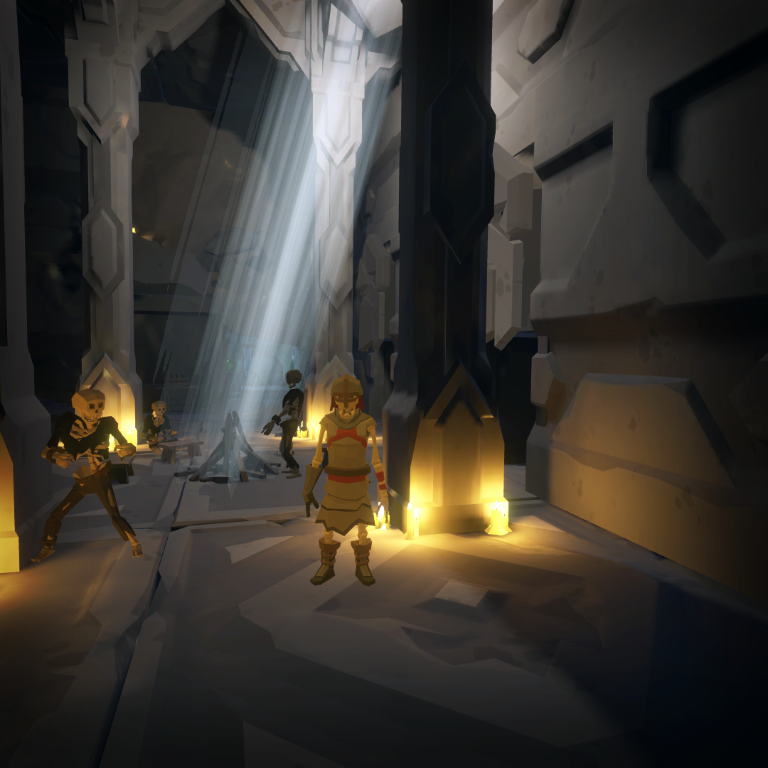 Rune Tales: Underground · Zone 3 Underground Catacombs final dressing