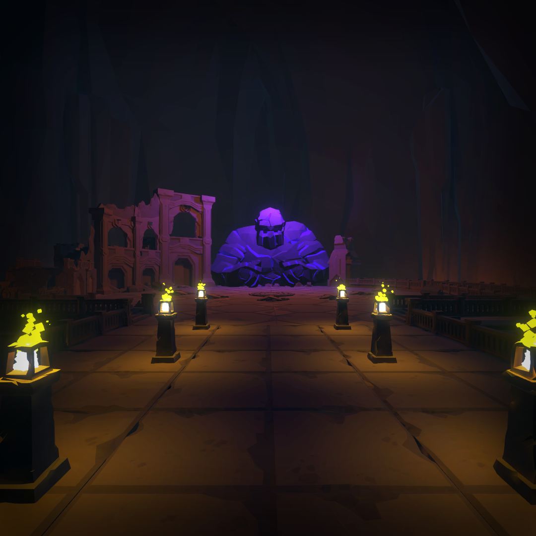 Rune Tales: Underground · Zone 6 Final Boss Room final dressing
